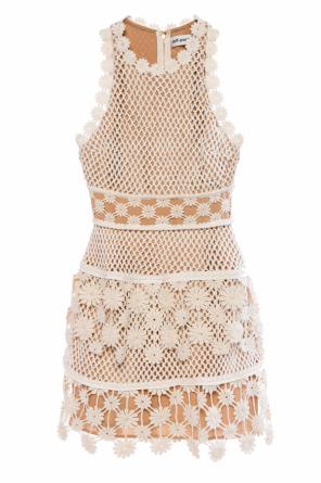 Patterned sleeveless dress, zdjęcie 1 Patterned sleeveless dress od Self Portrait